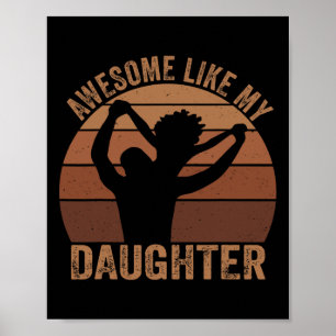 Póster Increíble como mi hija Junetdecin Melanin negro