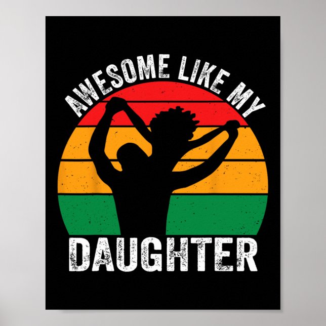 Póster Increíble como mi hija Junetdecin Melanin negro (Frente)