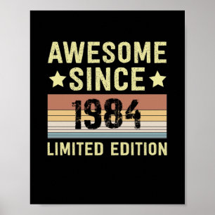 Póster Increíble desde el cumpleaños de 1984