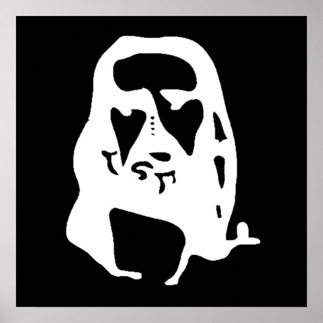 Póster Increíble Jesucristo Ilusión Óptica (Frente)