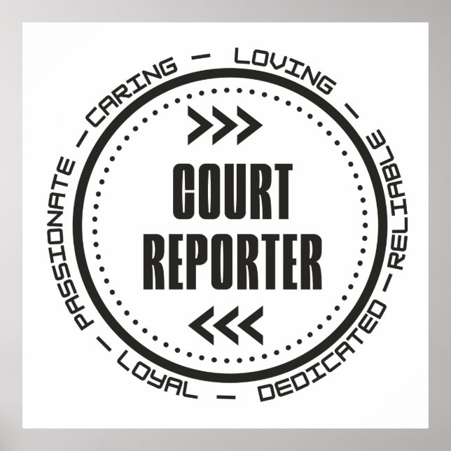 Póster Increíble reportero judicial (Frente)