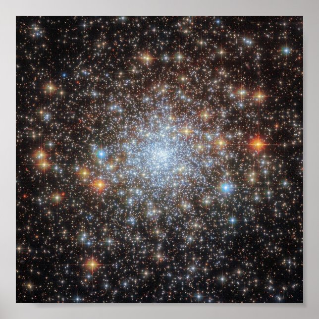 Póster Increíblemente asombroso Hubble 2024 NGC 6652 (Frente)