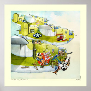 Póster Incursión baja sobre Normandía