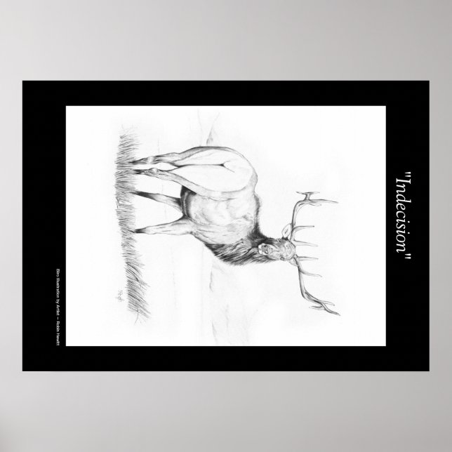 Póster Indecisión ~ Poster Elk (Frente)