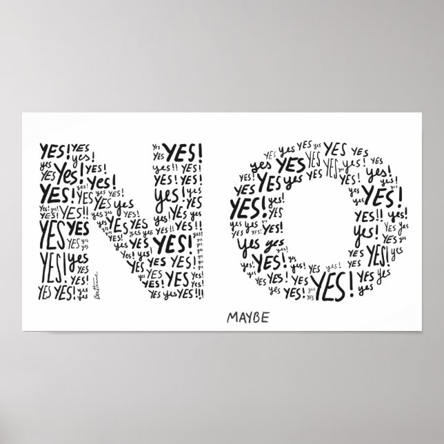 Póster Indeciso (Frente)