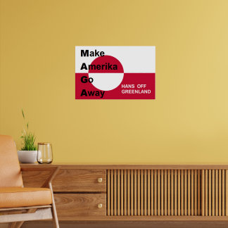 Póster Independant Greenland