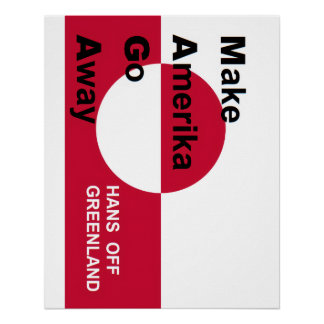 Póster Independant Greenland