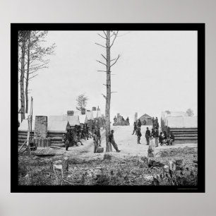 Póster Independent Cavalry Company en Oneida, NY 1865