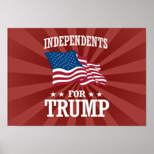 PÓSTER INDEPENDIENTES DE TRUMP