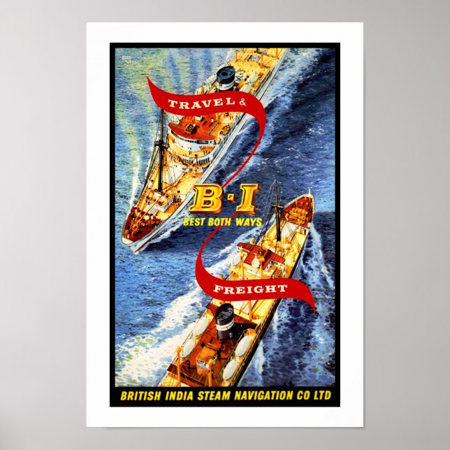 Póster India británica ~ Las dos mejores maneras (Frente)