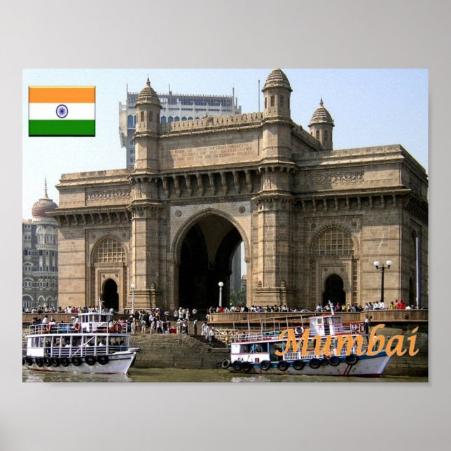 Póster India - Mumbai - (Frente)