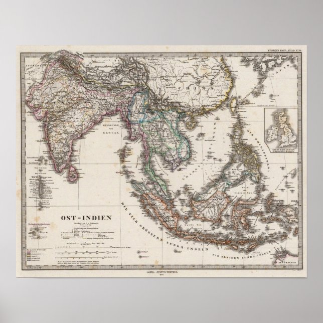 Póster India Oriental (Frente)