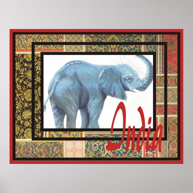 Póster India Print #1 (Frente)
