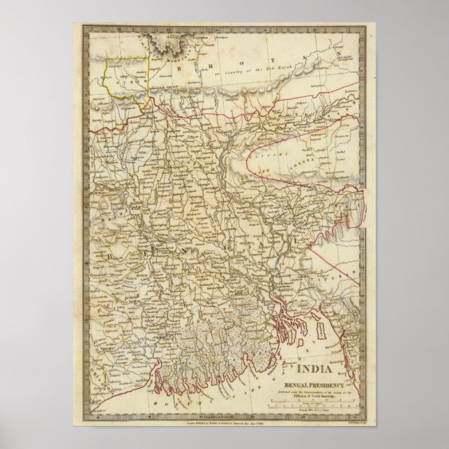 Póster India VIII Presidencia de Bangladesh (Frente)