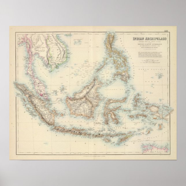 Póster Indian Archipelago (Frente)