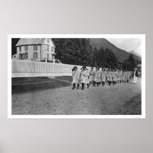 Póster Indian Children Sitka, Alaska 1922