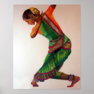 Póster Indian dance II