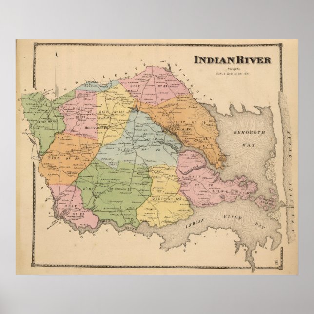 Póster Indian River (Frente)