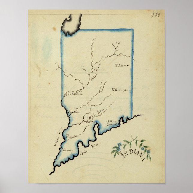 Póster Indiana 8 (Frente)