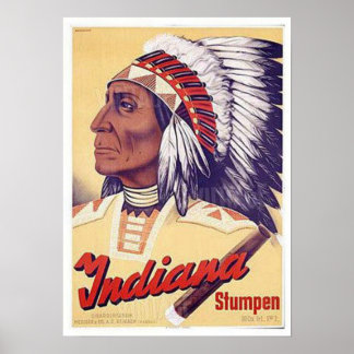Póster Indiana Stumpen