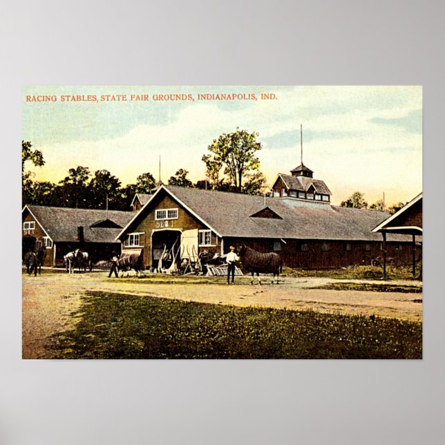 Póster Indianápolis, fábulas de la Feria Estatal de India (Frente)