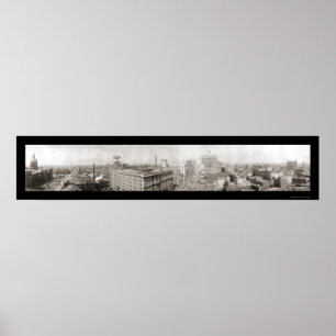 Póster Indianápolis, foto de 1914