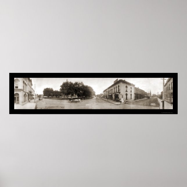 Póster Indianola, IA Huge Photo 1907 (Frente)