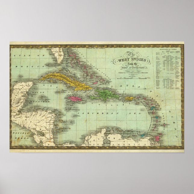 Póster Indias occidentales 18 (Frente)