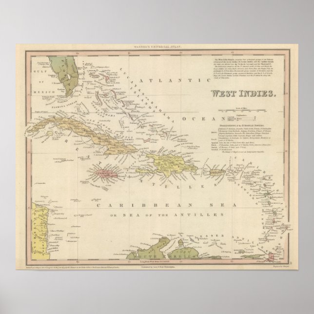 Póster Indias Occidentales 2 (Frente)