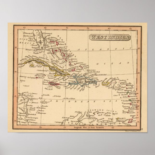 Póster Indias Occidentales 22 (Frente)