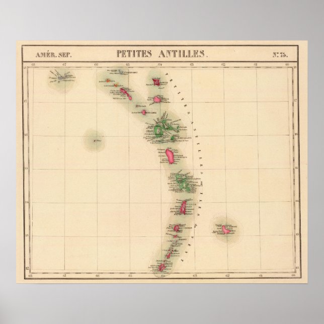 Póster Indias Occidentales 75 (Frente)