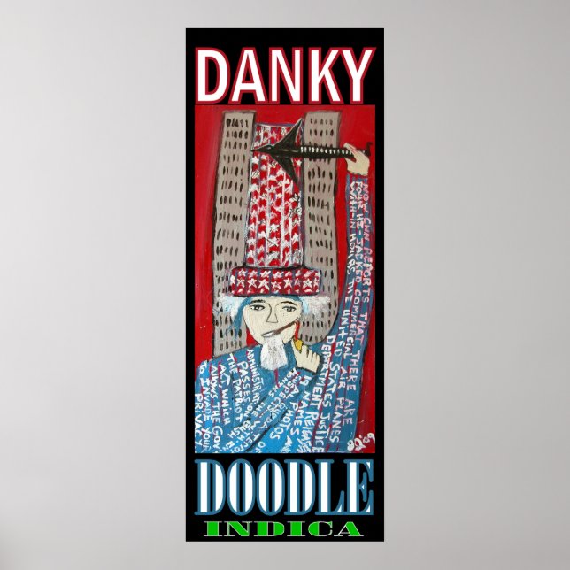 PÓSTER INDICA DANKY DOODLE (Frente)