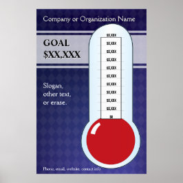 Póster Indicador de patrón de diamante