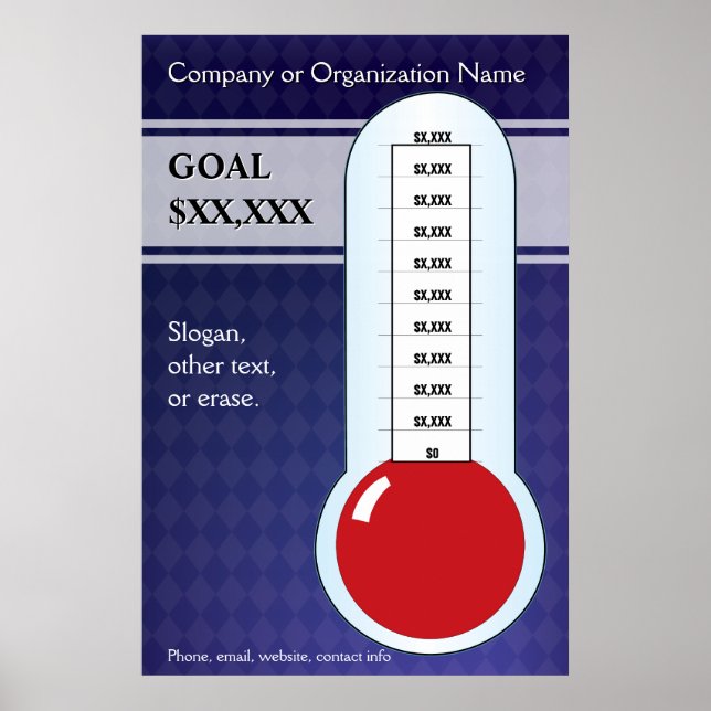 Póster Indicador de patrón de diamante (Frente)