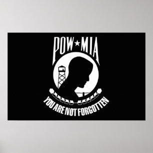Póster Indicador POW-MIA