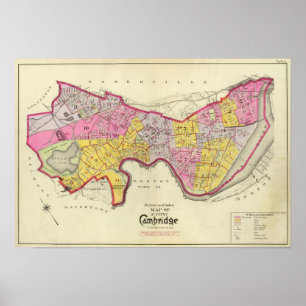 Póster Índice del atlas de Cambridge