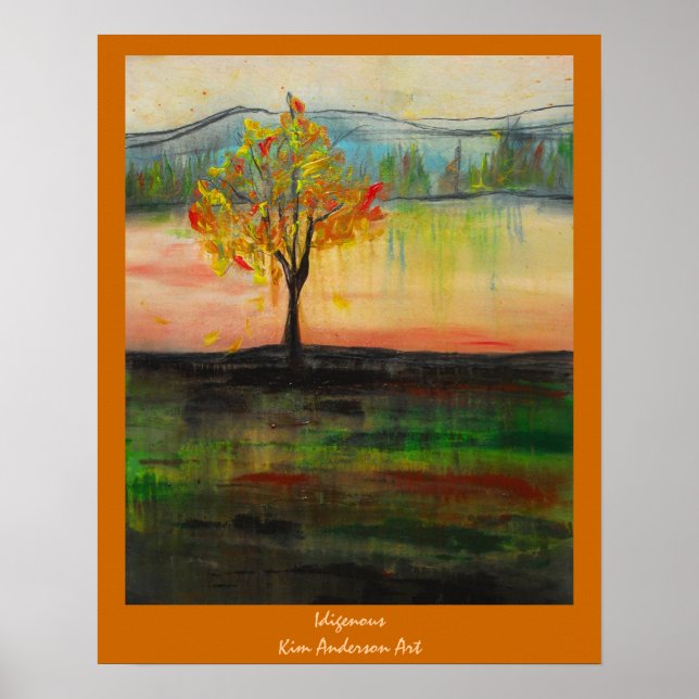 Póster indígena (Frente)