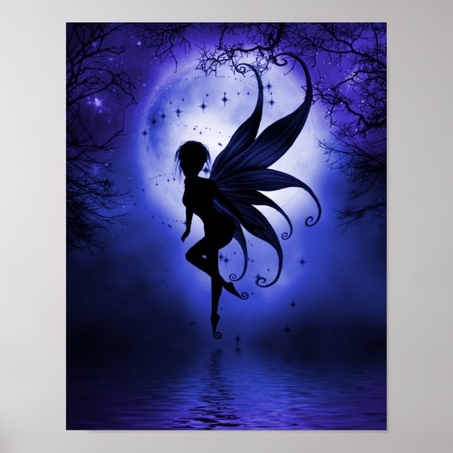 Póster Índigo Fairy 11 x 14 Poster (Frente)