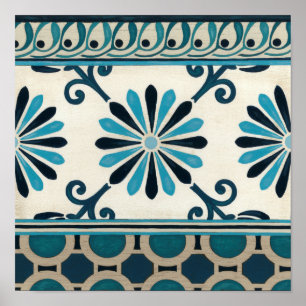 Póster Indigo friso II sin Embellecer