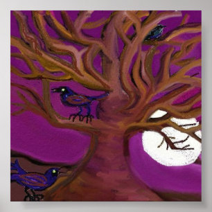 Póster Indigo Moon Friends