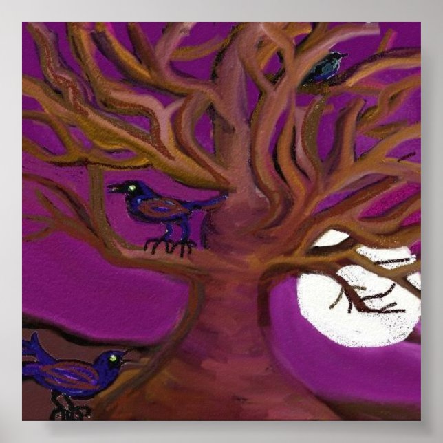 Póster Indigo Moon Friends (Frente)