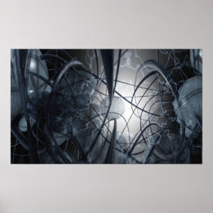 Póster Indigo Perception