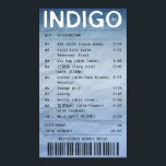 Póster INDIGO/RM - Recepción del álbum<br><div class="desc">INDIGO/RM - El recibo de la lista de seguimiento de álbumes, es un diseño divertido perfecto para la gente que ama el BTS RM. Agarra este diseño como un regalo para tu novia, novio, otro importante, amigo o pariente que ama el K-pop y el último álbum de BTS RM INDIGO....</div>