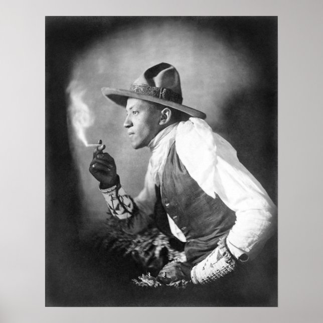 Póster Indio Sioux, 1908. Foto Vintage (Frente)