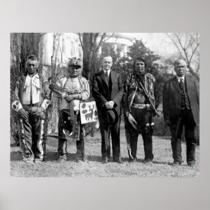 Póster Indios Osage: 1925