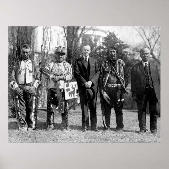 Póster Indios Osage: 1925 (Frente)