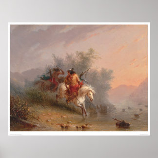 Póster Indios Shoshoni (1069A)