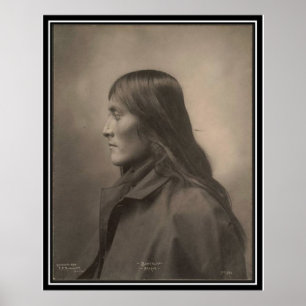 Póster Indios vintage : Bartelda, Apache -