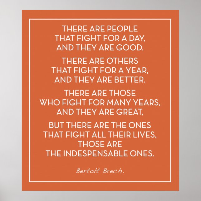 PÓSTER INDISPENSABLES (Frente)