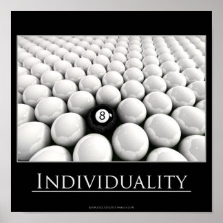 Póster Individualidad